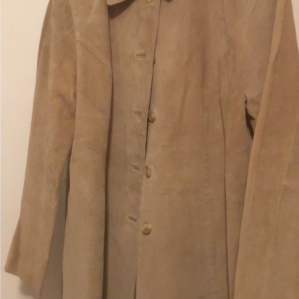 Style & Co. Suede Jacket